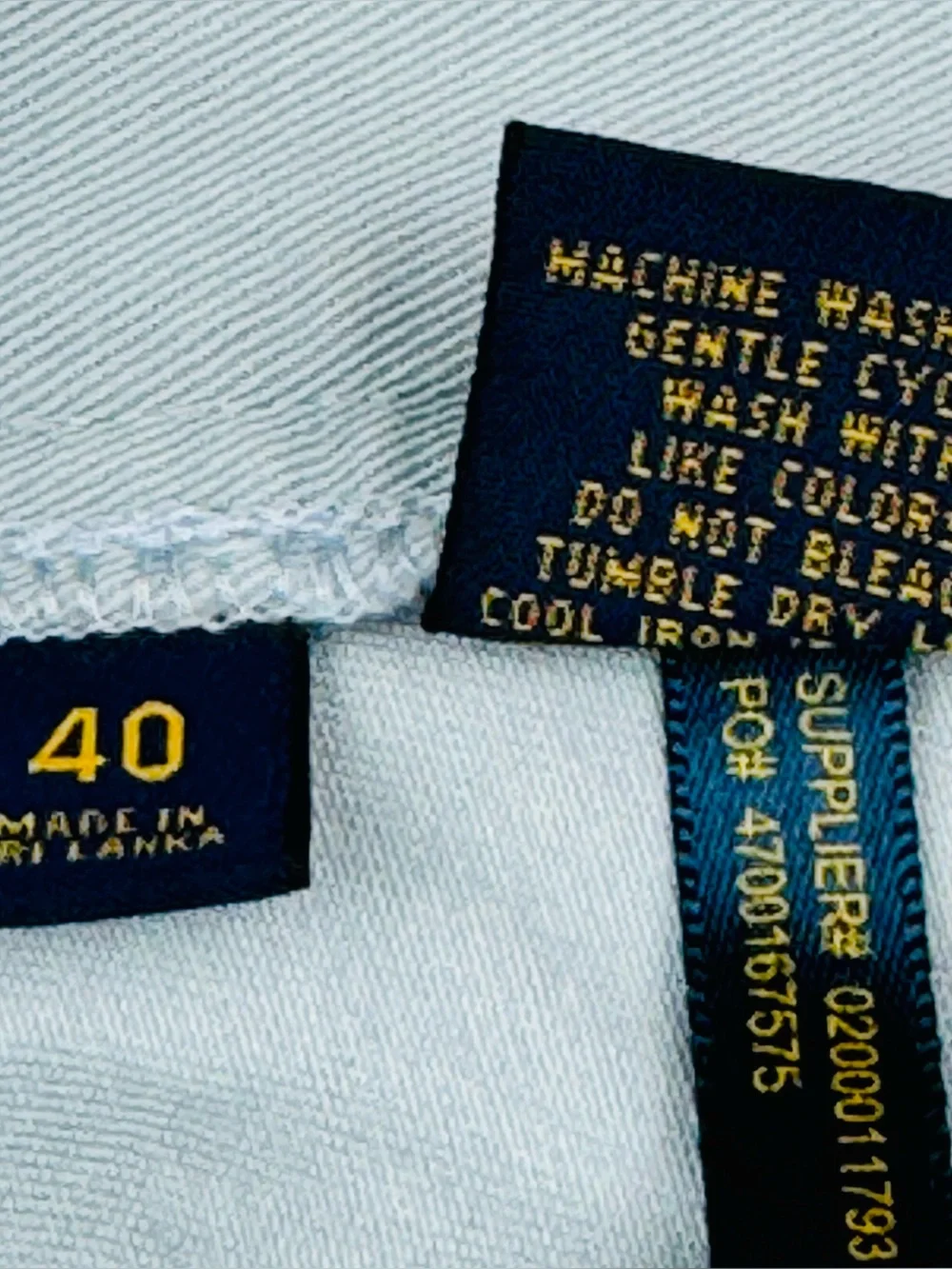 Polo Ralph Lauren Classic Fit 9” flat front shorts. Powder blue. Men’s size 40.